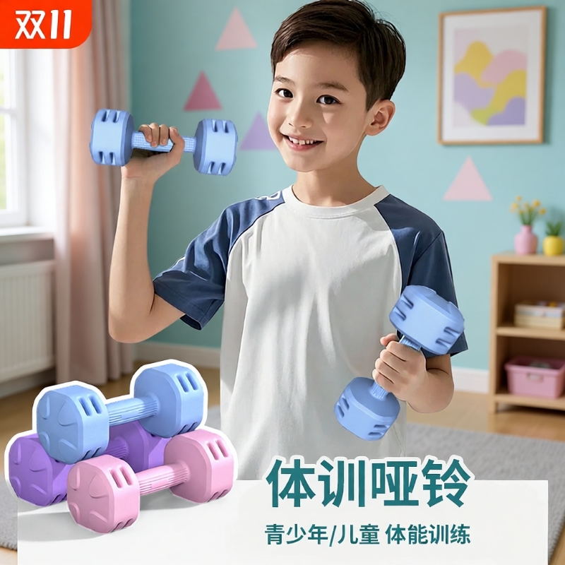 哑铃儿童款小学男生2kg一对