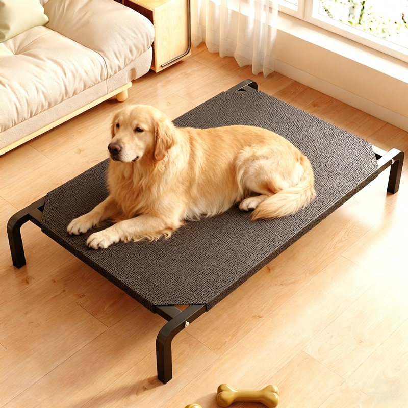 狗狗行军床四季通用宠物离地床防潮大型犬狗窝小型犬睡觉垫子网布