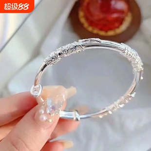 儿童手镯母亲节礼物送妈妈礼物实用繁花似锦手镯轻奢感手镯送婆婆