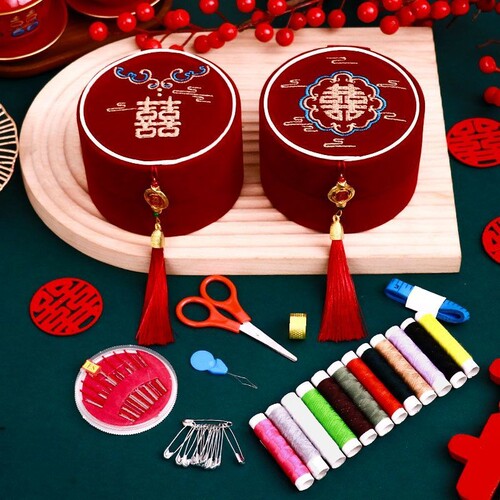 针线盒女方陪嫁用品大全