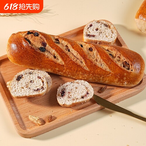 马家麦坊坚果大列巴面包俄式健康零食营养代餐面包下午茶休闲食品