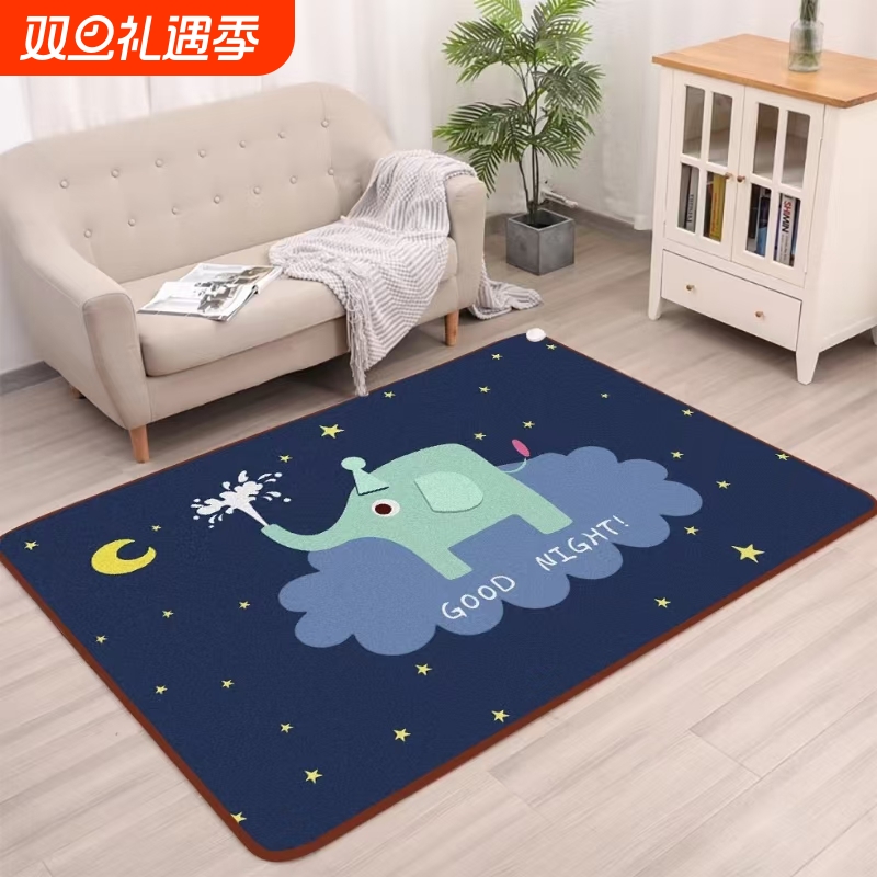 冬季石墨烯地暖垫爬爬垫地热垫发热加热地垫电热地毯卡通家用儿童