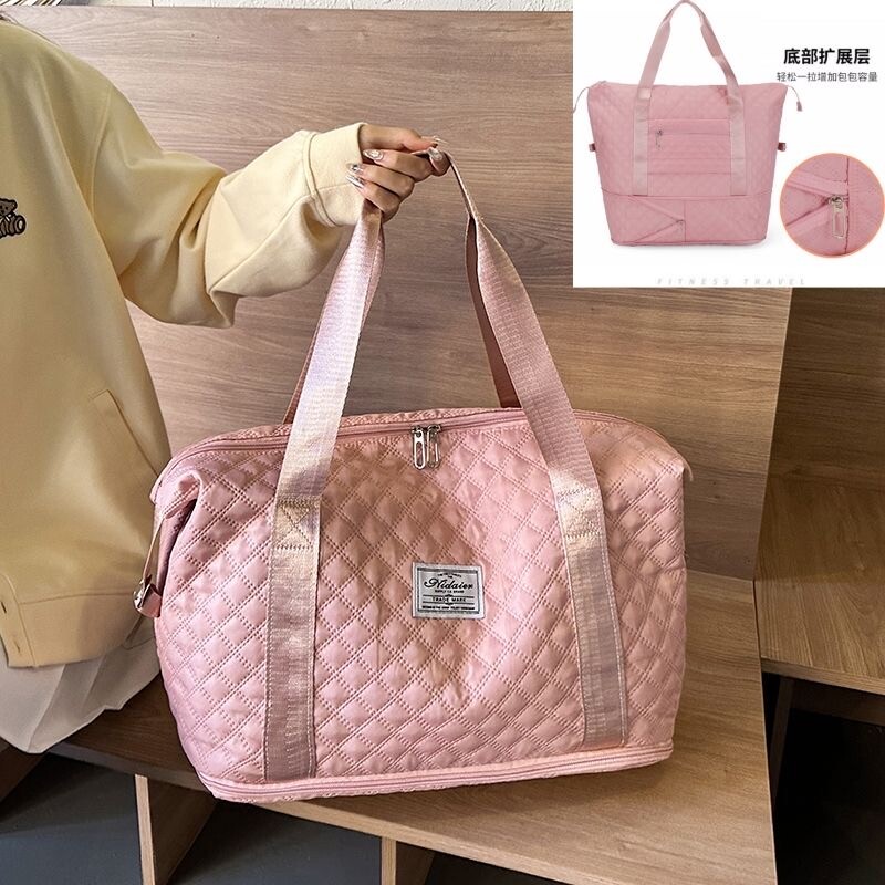 旅行包大容量健身包加厚待产包手提学生行李袋外出轻便提包时尚