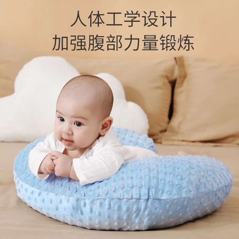 哺乳枕坐喂神器喂奶辅助枕解放双手护腰喝奶月亮枕母乳亲喂浦乳枕