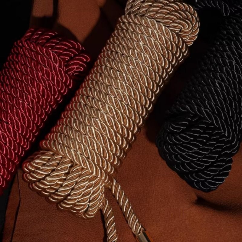 性感自缚绳打结捆绑绳道具麻绳子手腕敷手脚敷束缚绳艺术自学送教