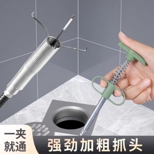 管道疏通器家用厨房厕所卫生间下水道专用工具地漏堵塞清洁神器