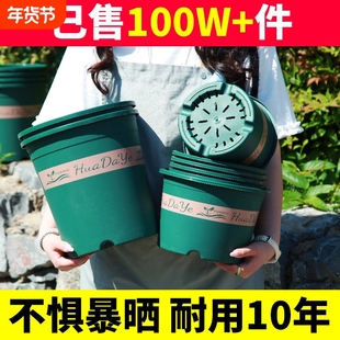 花大爷大号升级控根高款树脂材质加仑盆加厚经久耐用塑料种植花盆