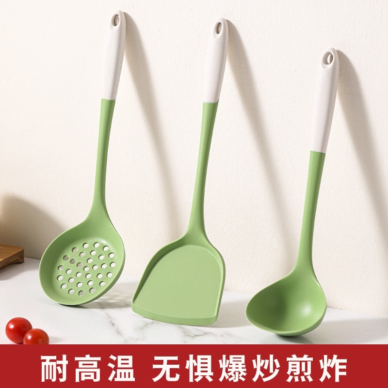 食品级不粘锅锅铲硅胶家用耐高温无异味专用炒菜铲子厨具不伤锅