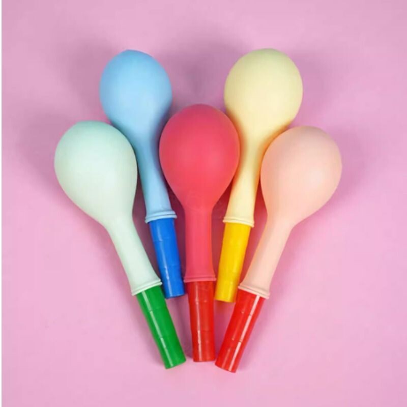 呼吸训练气球肺活量儿童肺部功能口肌训练锻炼器材腹式吹气嘴昼夜