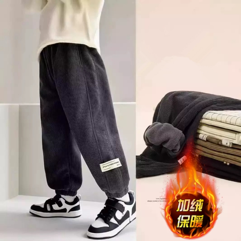 新款长裤中大童秋冬休闲裤运动裤