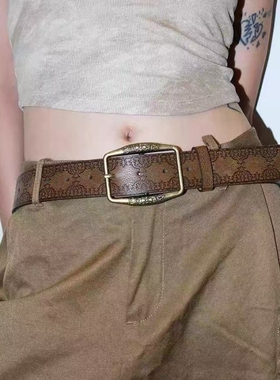 新款ins女士百搭高级皮带