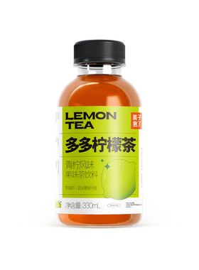 果子熟了多多柠檬茶芭乐茉莉风味330ml调味茶饮料绿茶好喝葡萄