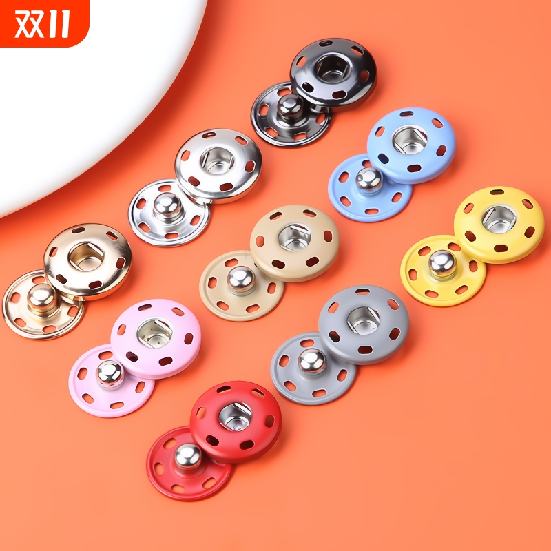 金属暗扣子母扣1件10颗装