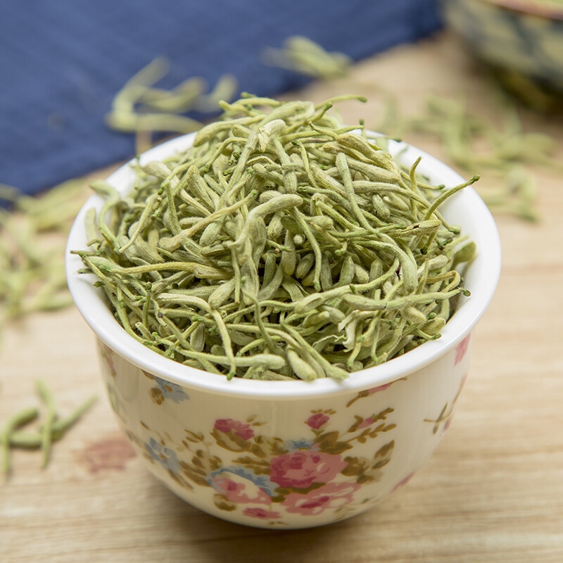 金银花封丘茶特级熬夜茶散装 带绒毛金银花新货无硫