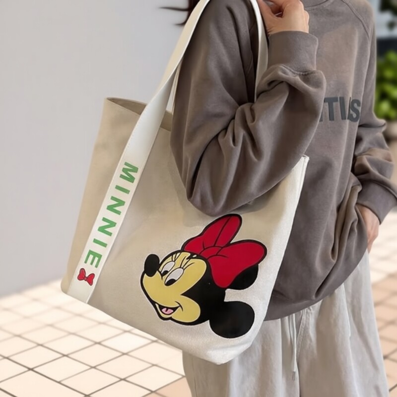 绮运新款帆布包学生饭盒包加厚时尚单肩包礼品袋大容量手拎耐磨