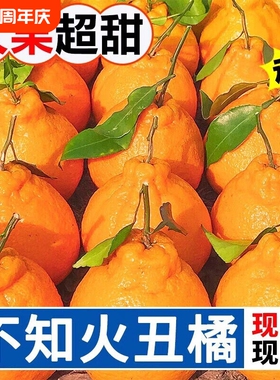 四川不知火丑橘新鲜水果应当季耙耙桔子柑橘子正宗丑桔8斤包邮