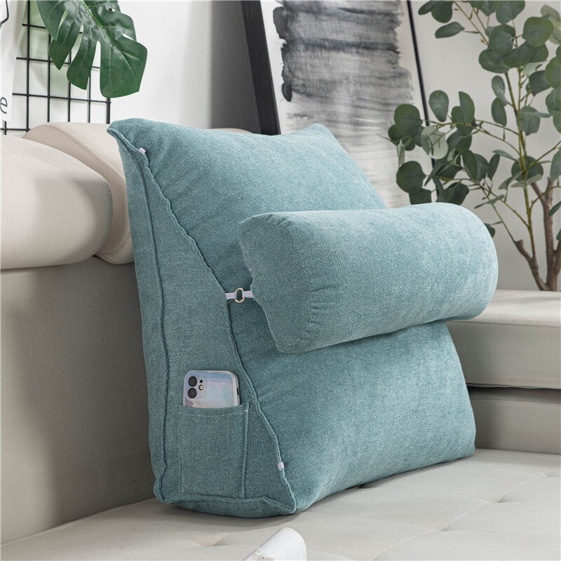 床头靠背垫靠枕三角枕头软包床上抱枕孕妇喂奶护腰枕沙发腰垫靠垫