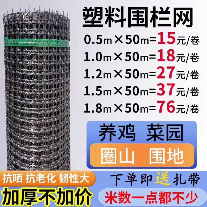 菜园加厚方格养殖网养鸡网玉米鸭塑料网网鱼塘防护网圈地围栏果园,五金/工具,护栏/隔离栏,淘宝优惠券,粉丝福利购,淘宝优惠卷