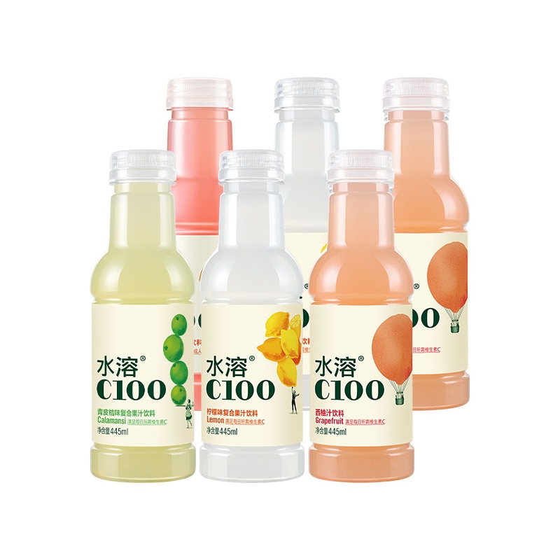 整箱果汁饮料农夫山泉