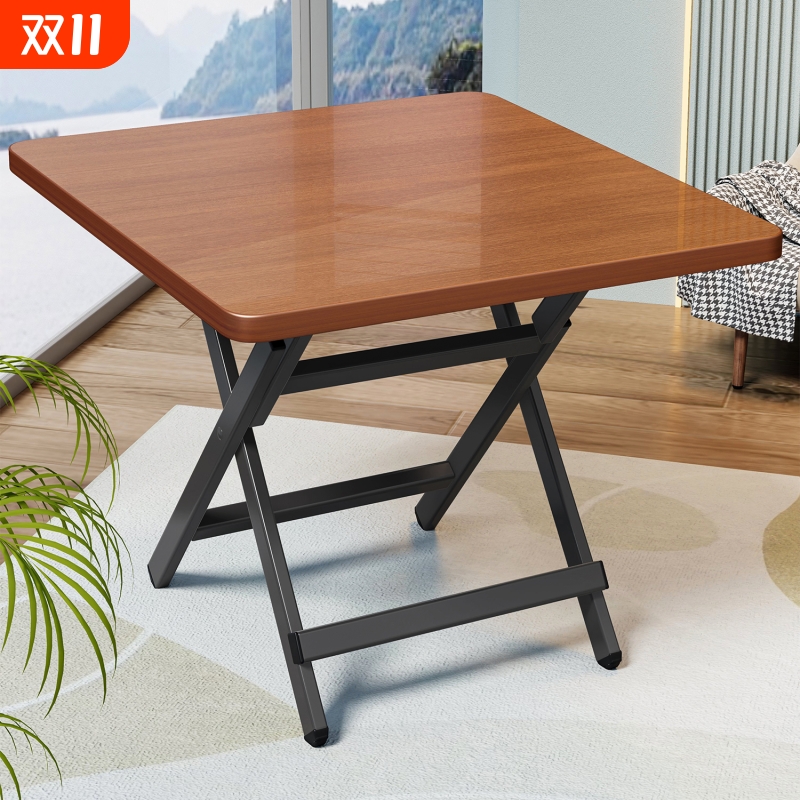 户外露营便携式野餐开放式四方桌