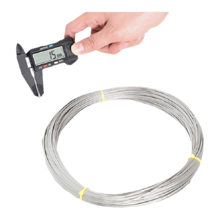 升降晾衣架304不锈钢钢丝绳316阳台手摇晒衣架配件线凉衣杆晾室外