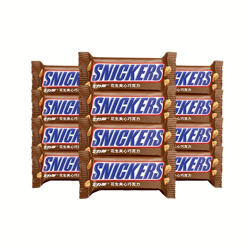 士力架花生夹心巧克力约10g*12条