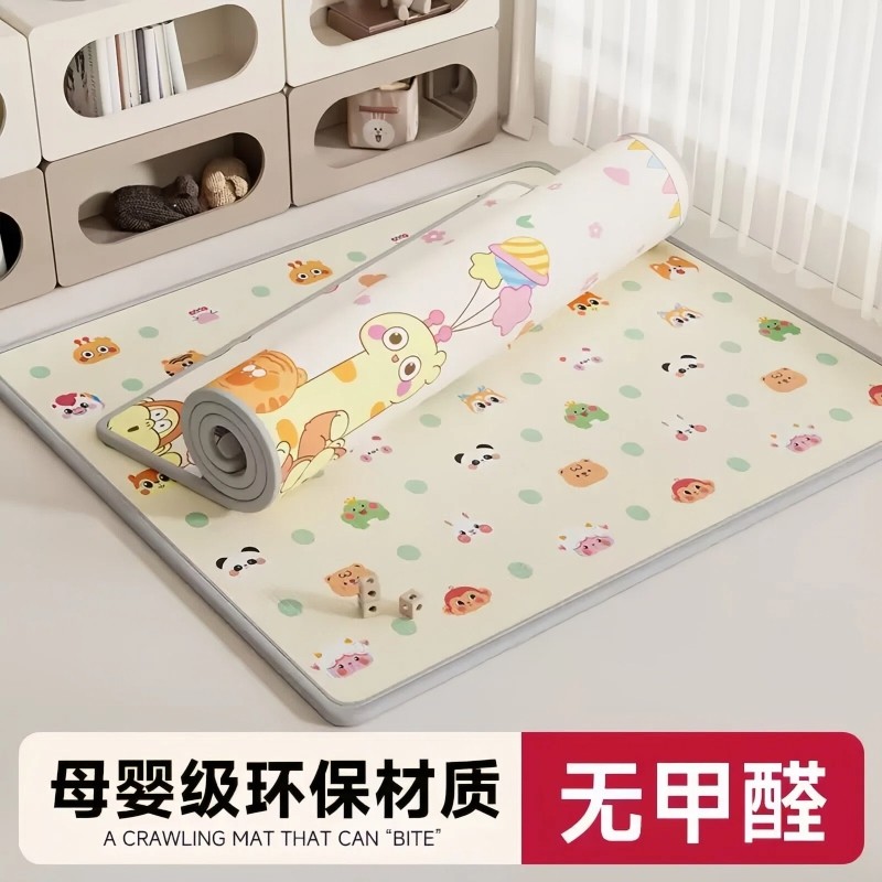 宝宝爬行垫加厚婴儿客厅防滑防摔地垫子家用无甲醛神器防潮无毒