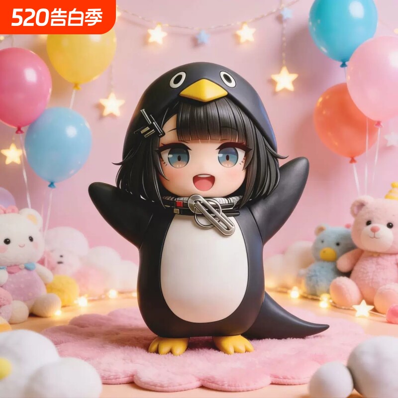 咕咕嘎嘎-小企鹅【S+顶配版】管理员手办明日方舟:终末地模型摆件