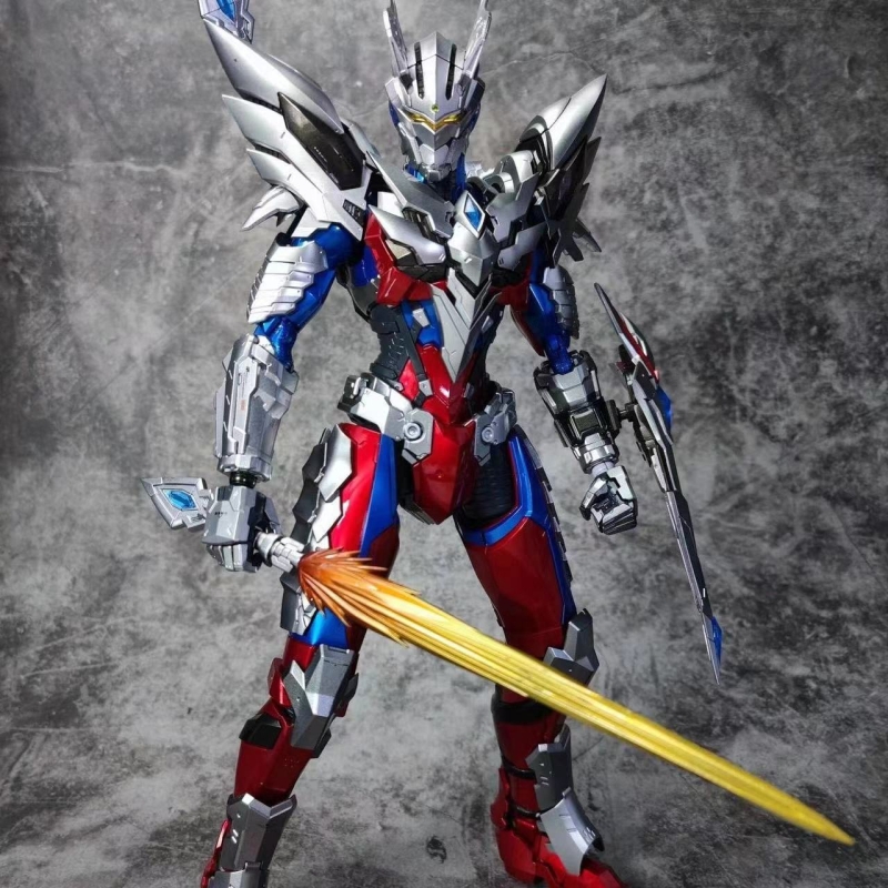 儿童奥特超人闪耀赛罗可动机甲关节黄金模型手办人偶男孩玩具礼物