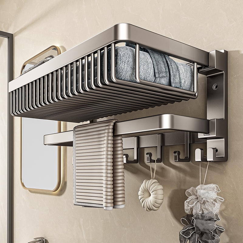 【淘宝自营】百悍毛巾架热销99W+