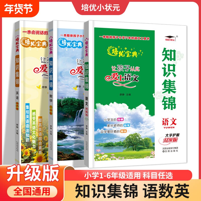 2023宝典知识集锦语文数学英语升级版小学基础知识手册总复习工具