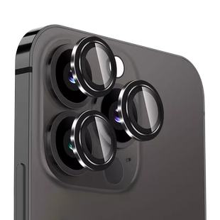 高级感玻璃适用苹果15promax镜头保护膜1614手机镜头贴12新款plus后摄像头11全包13镜头圈贴膜镜头盖防摔新机