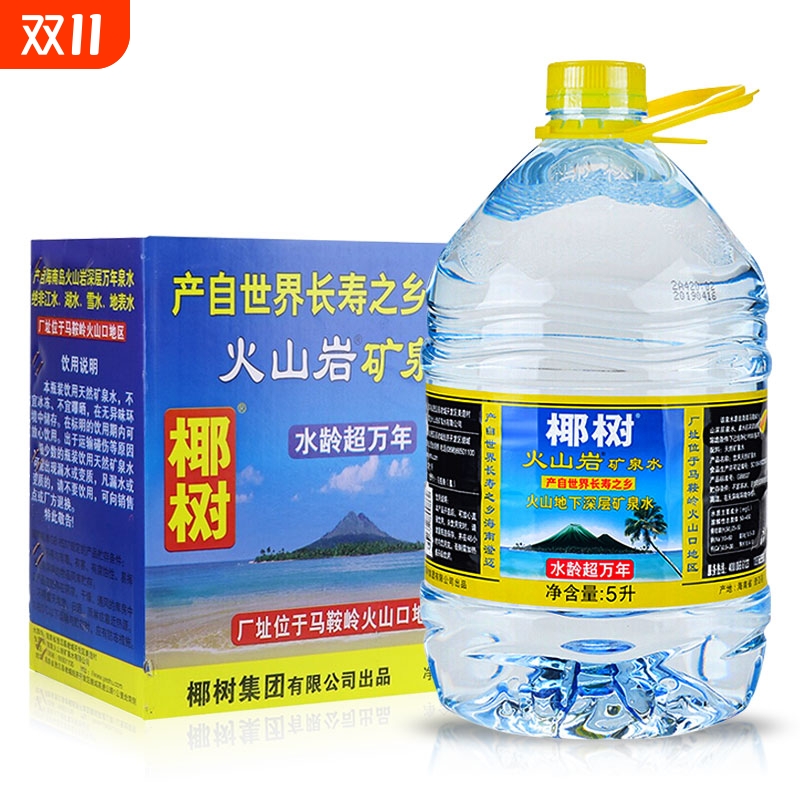 水龄超万年火山岩泡茶水海南