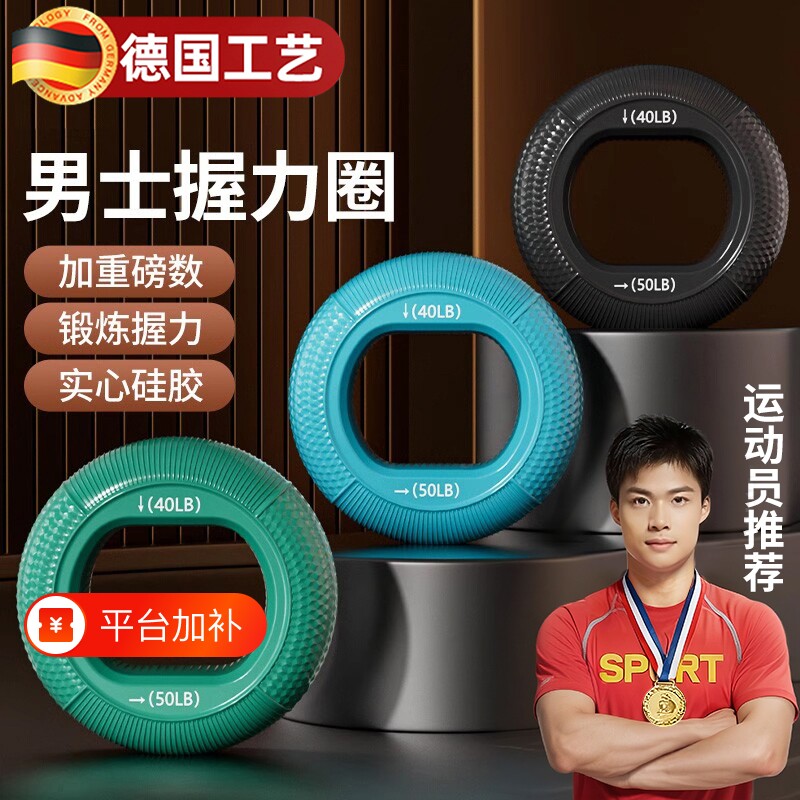 硅胶握力圈度握力器专业练手力男女力量球锻炼训练手指健身器康复