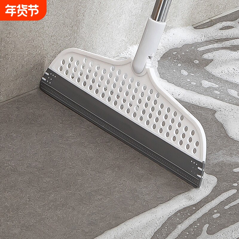 干湿两用魔术扫把硅胶头刮水扫地扫发神器卫生间无毛扫帚管帚