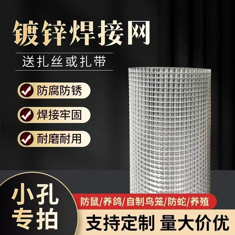 隔离护栏围栏镀锌钢丝铁丝网养殖鸡鸭防鼠防护鸽舍网格防鸟笼子