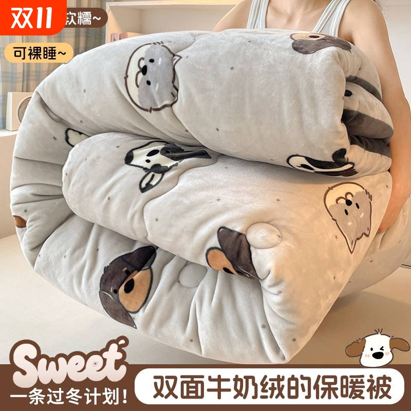 【高克重双面绒】暖被四季被