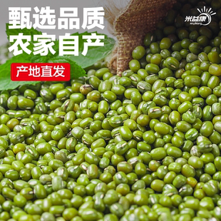 米益康5斤真空装 优选陕北绿豆农家自产颗粒饱满皮薄易煮可发豆芽