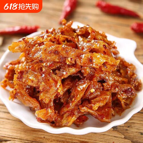 素口水鸡辣条素肉北京烤鸭麻辣小零食童年怀旧儿时豆制品