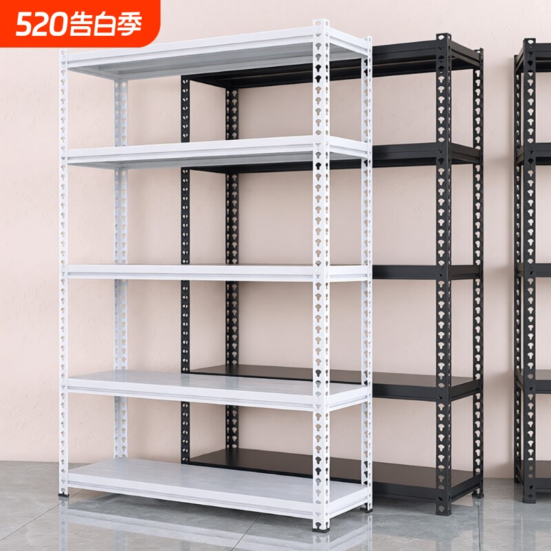 置物架多层角钢货架展示架家用仓储超市储物铁架商超多用落地架子