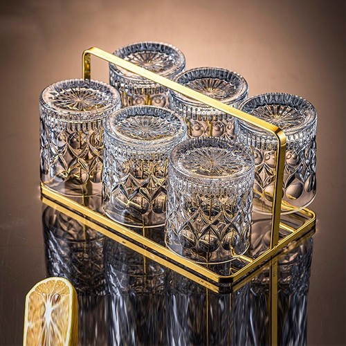 酒杯威士忌水晶玻璃复古