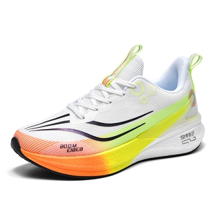 飞电5c跑鞋碳板男童运动男士青少年学生夏季4c跑步鞋支撑缓震白色