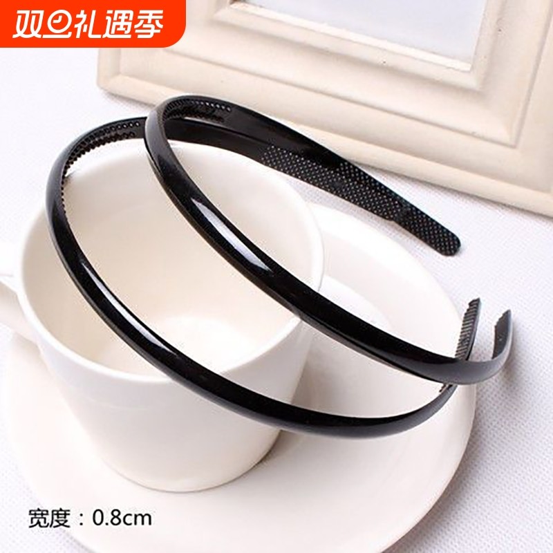 新款简约发箍韩版洗脸带齿防滑头箍压发韩国发卡塑料头饰发饰