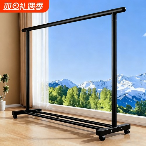 晾晒无忧！阳台大容量晾衣架