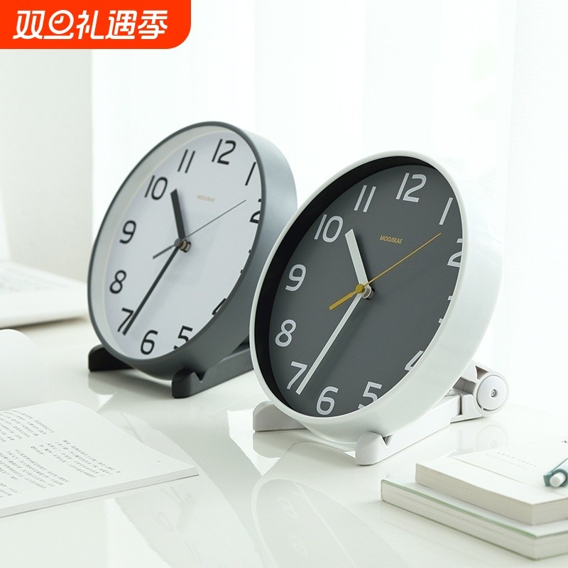 落地钟 客厅座钟台式钟表摆件欧式创意卧室摆钟时钟桌面小挂钟