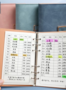 梦瑾现金日记账活页本