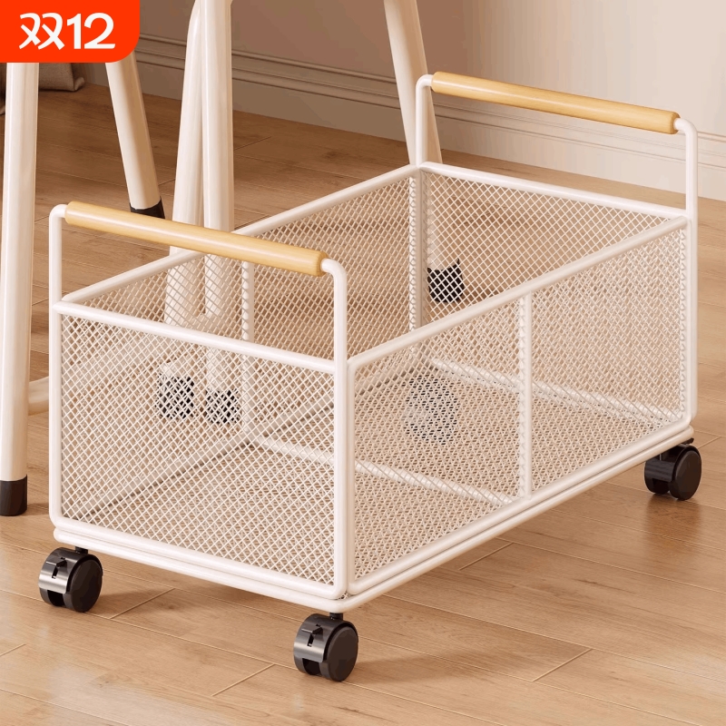 书本收纳架教室桌下书包置物架