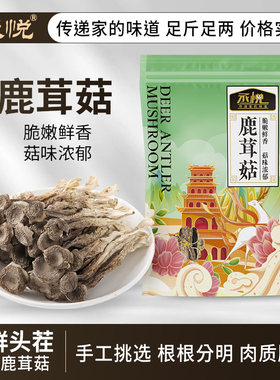 无熏硫新货鹿茸菇干货菌类煲汤鹿耳菇干货脆脆菇嫰仔鹿茸爆炒食材