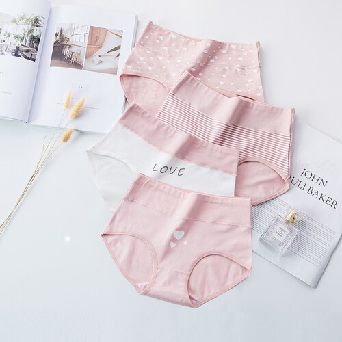 15初中学生女孩内裤纯棉高腰收腹