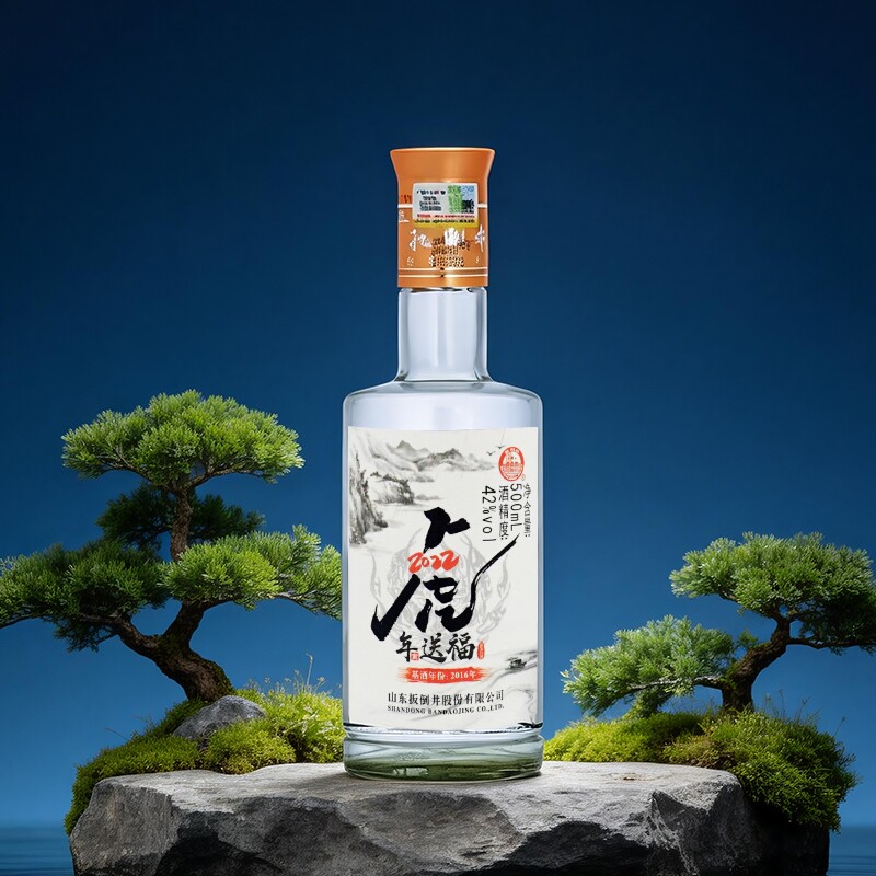 白酒扳倒井浓香型42度虎年送福500ml*1瓶口粮酒纯粮食酿造图片